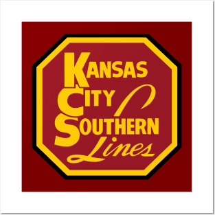 Kansas City Southern Lines 1887 Posters and Art